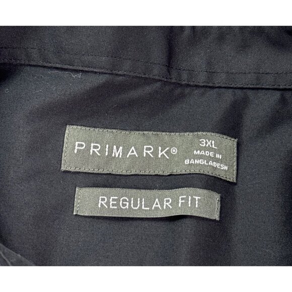 Primark Womens Black Button Front Shirt Top Size 3XL Regular Fit - Picture 3 of 4